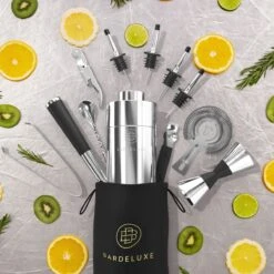 BarDeluxe® Cocktail Set - 12-Delig - Cocktailset - Cocktail Shaker Set - Inclusief Cocktail Shaker - Cocktail Recepten Boek - Cadeau Voor Man - Cadeau Voor Vrouw - Luxe Cadeauverpakking & Bewaarhoes - Cocktail Set Zilver 19 BarDeluxe® Cocktail Set - 12-Delig - Cocktailset - Cocktail Shaker Set - Inclusief Cocktail Shaker - Cocktail Recepten Boek - Cadeau Voor Man - Cadeau Voor Vrouw - Luxe Cadeauverpakking & Bewaarhoes - Cocktail Set Zilver -Skimask 1200x1200 2077