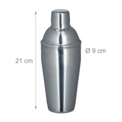 MaxxHome Cocktailset - Cocktailshaker - Cocktail Set - Maatbeker - Ijstang - Klopper - Lepel - RVS - 5 Delig -Skimask 1200x1200 2095