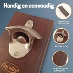 Sterke Magnetische Bieropener Muur - Luxe Flesopener – Cadeau Voor Hem Haar Man Vrouw – Valentijn - Hout - Qwality 12 Sterke Magnetische Bieropener Muur - Luxe Flesopener – Cadeau Voor Hem Haar Man Vrouw – Valentijn - Hout - Qwality -Skimask 1200x1200 2197