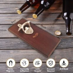 Sterke Magnetische Bieropener Muur - Luxe Flesopener – Cadeau Voor Hem Haar Man Vrouw – Valentijn - Hout - Qwality 16 Sterke Magnetische Bieropener Muur - Luxe Flesopener – Cadeau Voor Hem Haar Man Vrouw – Valentijn - Hout - Qwality -Skimask 1200x1200 2201