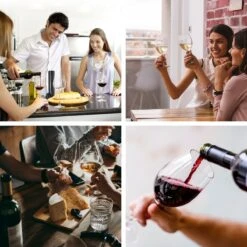 Vivid Green Elektrische Kurkentrekker - Wijnopener - Wijn Opener Accessoires - Elektrisch - Set - Deluxe - Zwart -Skimask 1200x1200 2221