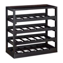 Relaxdays Wijnrek - 4 Etages - 20 Flessen - Hout -Skimask 1200x1200 2304