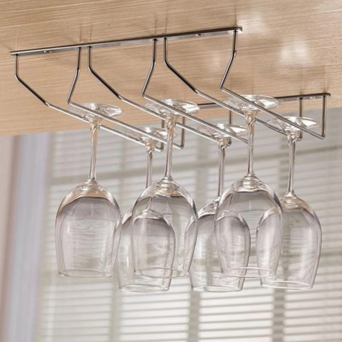 Merkloos Wijnglazen Houder - Zilver - 9 Glazen - Wijnglazenhouder - 3 Rijen - Wijnglazenhouder - Ophangrek Wijnglazen - Wijnrek - Ophangrek - Glazenrek - Wijn Glas Rek - Wijnglas Houder - Wijnglazenhouder - Wijnglazen Organizer - Glasophangrek - Wijnglas Rek 7 Merkloos Wijnglazen Houder - Zilver - 9 Glazen - Wijnglazenhouder - 3 Rijen - Wijnglazenhouder - Ophangrek Wijnglazen - Wijnrek - Ophangrek - Glazenrek - Wijn Glas Rek - Wijnglas Houder - Wijnglazenhouder - Wijnglazen Organizer - Glasophangrek - Wijnglas Rek - Afbeelding 5