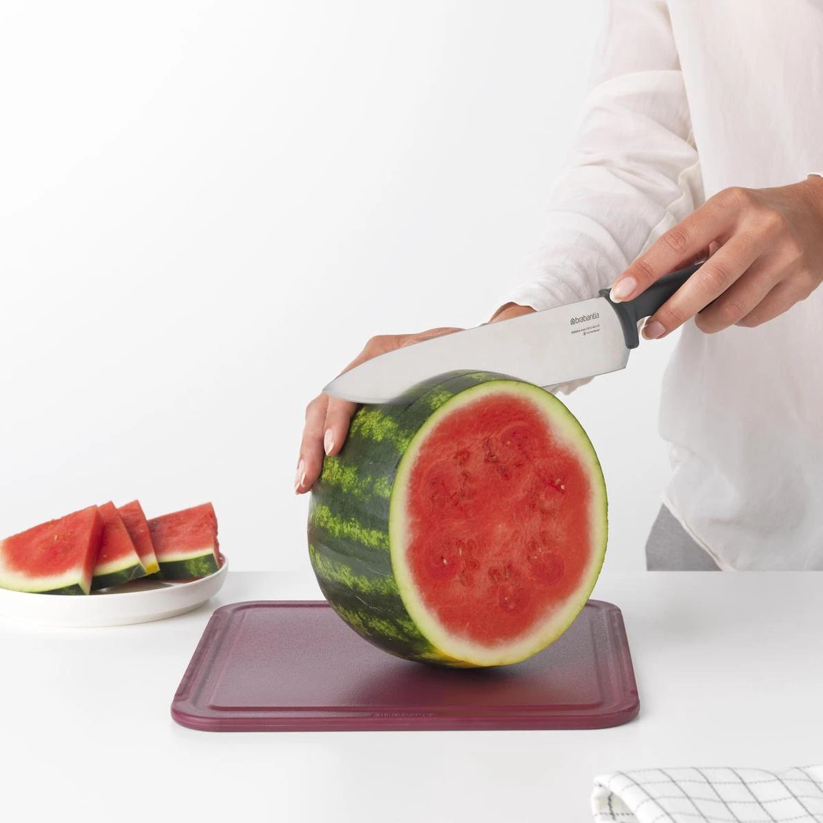 Brabantia Tasty+ Koksmes - Dark Grey 4 Brabantia Tasty+ Koksmes - Dark Grey - Afbeelding 2