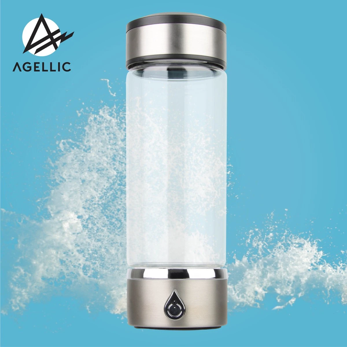 Agellic® Waterstof Generator – 450 Ml – Sodastream – Hydrogen Water Generator 3 Agellic® Waterstof Generator – 450 Ml – Sodastream – Hydrogen Water Generator