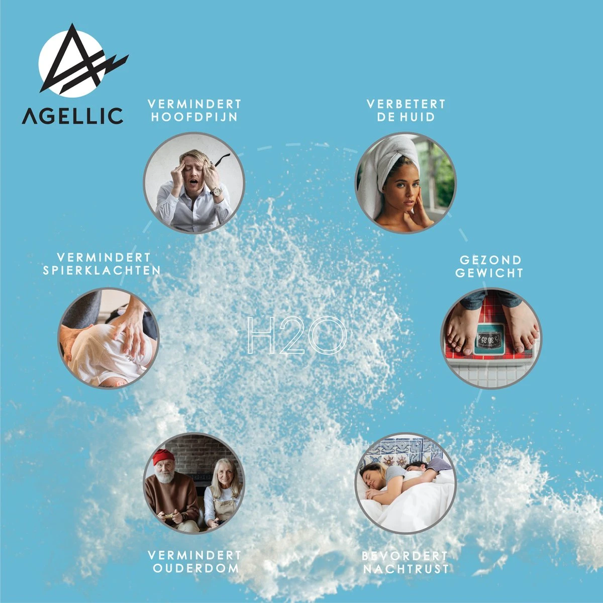 Agellic® Waterstof Generator – 450 Ml – Sodastream – Hydrogen Water Generator 5 Agellic® Waterstof Generator – 450 Ml – Sodastream – Hydrogen Water Generator - Afbeelding 3