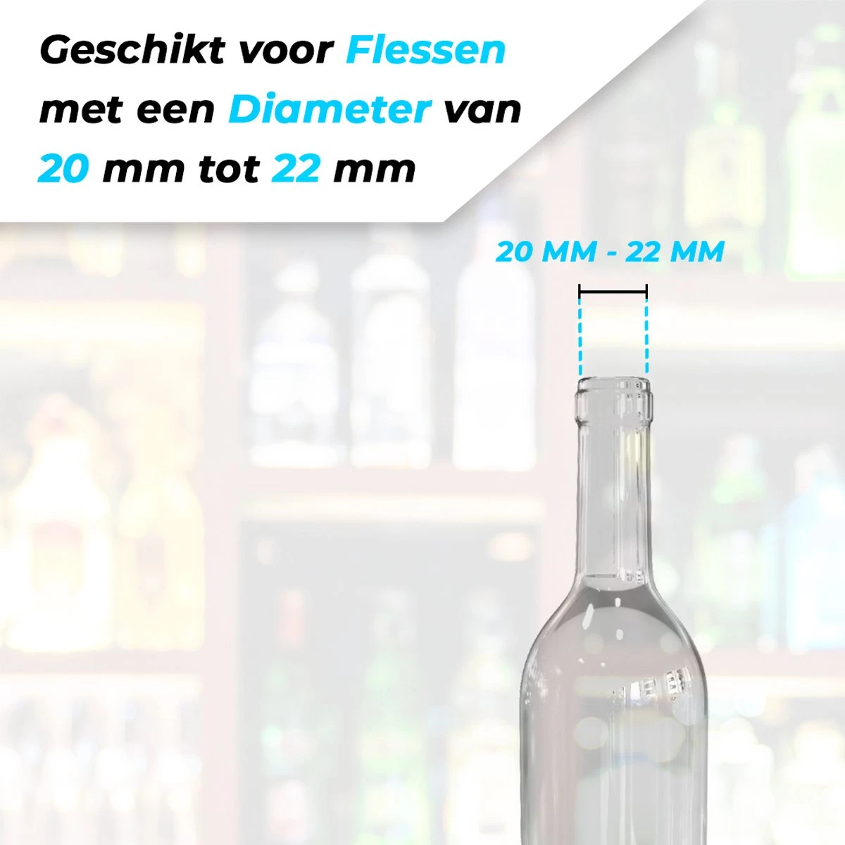 Precisie Schenktuit (3CL) Kogel Maatschenker 4 Stuks - Kogelschenktuit Voor Horeca - Transparant 4 Precisie Schenktuit (3CL) Kogel Maatschenker 4 Stuks - Kogelschenktuit Voor Horeca - Transparant - Afbeelding 2
