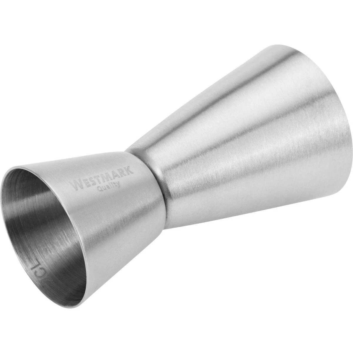 Westmark Maatbeker/Barmaatje, Jigger Voor Cocktails - 2 Maateenheden: 2/4 Cl - RVS 5 Westmark Maatbeker/Barmaatje, Jigger Voor Cocktails - 2 Maateenheden: 2/4 Cl - RVS - Afbeelding 3