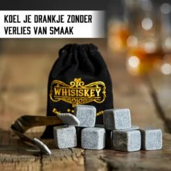 Whisiskey Luxe Whiskey Stones Set - 12 Stuks - Natuursteen Whiskey Stenen Voor Glazen - IJsblokjes - Ijstang - Fluwelen Opbergzak - Herbruikbare IJsblokjes - IJklontjes Steen - Ice Cube - Cadeau Voor Man & Vrouw 12 Whisiskey Luxe Whiskey Stones Set - 12 Stuks - Natuursteen Whiskey Stenen Voor Glazen - IJsblokjes - Ijstang - Fluwelen Opbergzak - Herbruikbare IJsblokjes - IJklontjes Steen - Ice Cube - Cadeau Voor Man & Vrouw -Skimask 1200x1200 2523