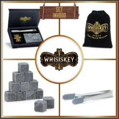 Whisiskey Luxe Whiskey Stones Set - 12 Stuks - Natuursteen Whiskey Stenen Voor Glazen - IJsblokjes - Ijstang - Fluwelen Opbergzak - Herbruikbare IJsblokjes - IJklontjes Steen - Ice Cube - Cadeau Voor Man & Vrouw 15 Whisiskey Luxe Whiskey Stones Set - 12 Stuks - Natuursteen Whiskey Stenen Voor Glazen - IJsblokjes - Ijstang - Fluwelen Opbergzak - Herbruikbare IJsblokjes - IJklontjes Steen - Ice Cube - Cadeau Voor Man & Vrouw -Skimask 1200x1200 2526