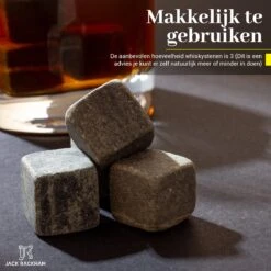 Whiskey Stones Set - 6 Stuks - Herbruikbaar - Cadeauset - Whiskey Stenen - Whisky - Jack Rackham 17 Whiskey Stones Set - 6 Stuks - Herbruikbaar - Cadeauset - Whiskey Stenen - Whisky - Jack Rackham -Skimask 1200x1200 2531