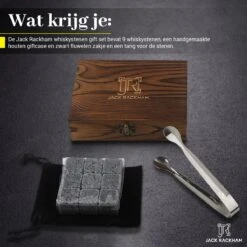 Whiskey Stones Set - 6 Stuks - Herbruikbaar - Cadeauset - Whiskey Stenen - Whisky - Jack Rackham 18 Whiskey Stones Set - 6 Stuks - Herbruikbaar - Cadeauset - Whiskey Stenen - Whisky - Jack Rackham -Skimask 1200x1200 2532