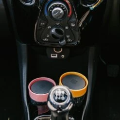 Circular&Co. Herbruikbare To Go Koffiebeker (rCUP) Crème/zwart 8oz/227ml -Skimask 1200x1200 2677