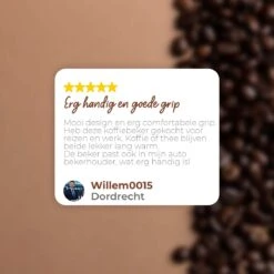 SIP !T® Premium RVS Koffiebeker To Go Thermosbeker – 380 ML – Herbruikbare Koffie & Theebeker – Lekvrij – Zwart - Valentijn -Skimask 1200x1200 2735