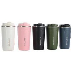Koffiebeker To Go | Lekvrije Thermosbeker | Thermosfles | RVS Reisbeker | Dubbelwandige Travel Mug | 380 Ml | Zwart -Skimask 1200x1200 2778