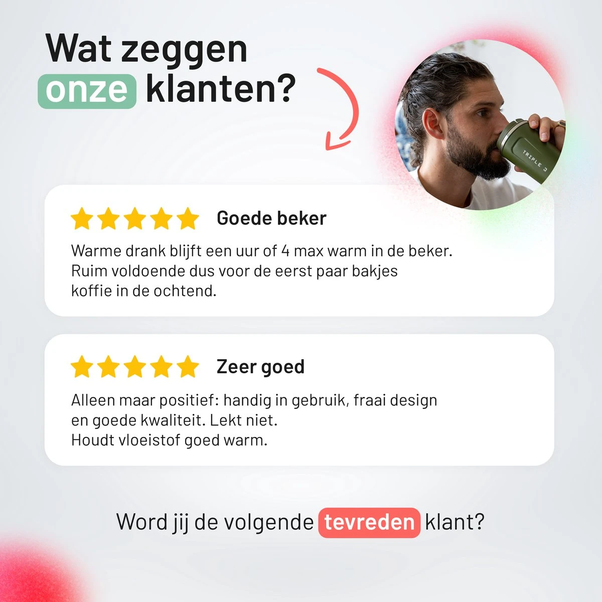 Triple J® Koffiebeker To Go - Thermosbeker - BPA & Lekvrij - 510ml - Zwart 11 Triple J® Koffiebeker To Go - Thermosbeker - BPA & Lekvrij - 510ml - Zwart - Afbeelding 9