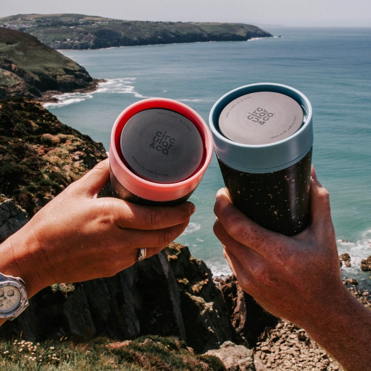 Circular&Co. Herbruikbare To Go Koffiebeker (rCUP) Crème/groen 12oz/340ml 12 Circular&Co. Herbruikbare To Go Koffiebeker (rCUP) Crème/groen 12oz/340ml - Afbeelding 10