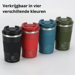 Castagnola Design RVS Koffiebeker To Go - Blauw - 380ml - Thermosbeker - Theebeker -Skimask 1200x1200 2991