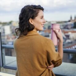 Mepal Isoleerbeker Ellipse 475 Ml – Houdt Je Drankje 6 Uur Warm En 10 Uur Koud – Nordic Pink – Koffiebeker To Go – Lekdicht – Thermosbeker -Skimask 1200x1200 2994