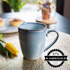 Koffiekopjes - Cappuccino Kop - Theemok - Koffiebeker - Blauw - 320ml - Set Van 6 13 Koffiekopjes - Cappuccino Kop - Theemok - Koffiebeker - Blauw - 320ml - Set Van 6 -Skimask 1200x1200 3114