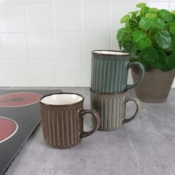 OTIX Koffiekopjes - Met Oor - Set Van 4 - Aardewerk - 250 Ml -Skimask 1200x1200 3147