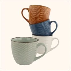 OTIX Koffiekopjes - Met Oor - Set Van 4 - Verschillende Kleuren - Aardewerk - 250 Ml 17 OTIX Koffiekopjes - Met Oor - Set Van 4 - Verschillende Kleuren - Aardewerk - 250 Ml -Skimask 1200x1200 3172