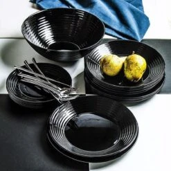 Luminarc Harena Serviesset - Zwart - 19-delig - 6 Persoons 15 Luminarc Harena Serviesset - Zwart - 19-delig - 6 Persoons -Skimask 1200x1200 3254