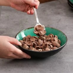 Merkloos Combiservies, 24-delig Coco Tafelservies Van Aardewerk, Raku Glazuur Effect Serviesset, Bevat Mueslikommen, Dessertborden En Dinerborden Voor 8 Personen In Vintage Look, Groen -Skimask 1200x1200 3296