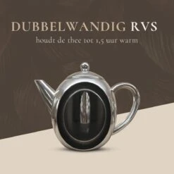 T&C Theepot Met Filter En Dubbelwandig - 1,2L - Matte Grijs 15 T&C Theepot Met Filter En Dubbelwandig - 1,2L - Matte Grijs -Skimask 1200x1200 3338