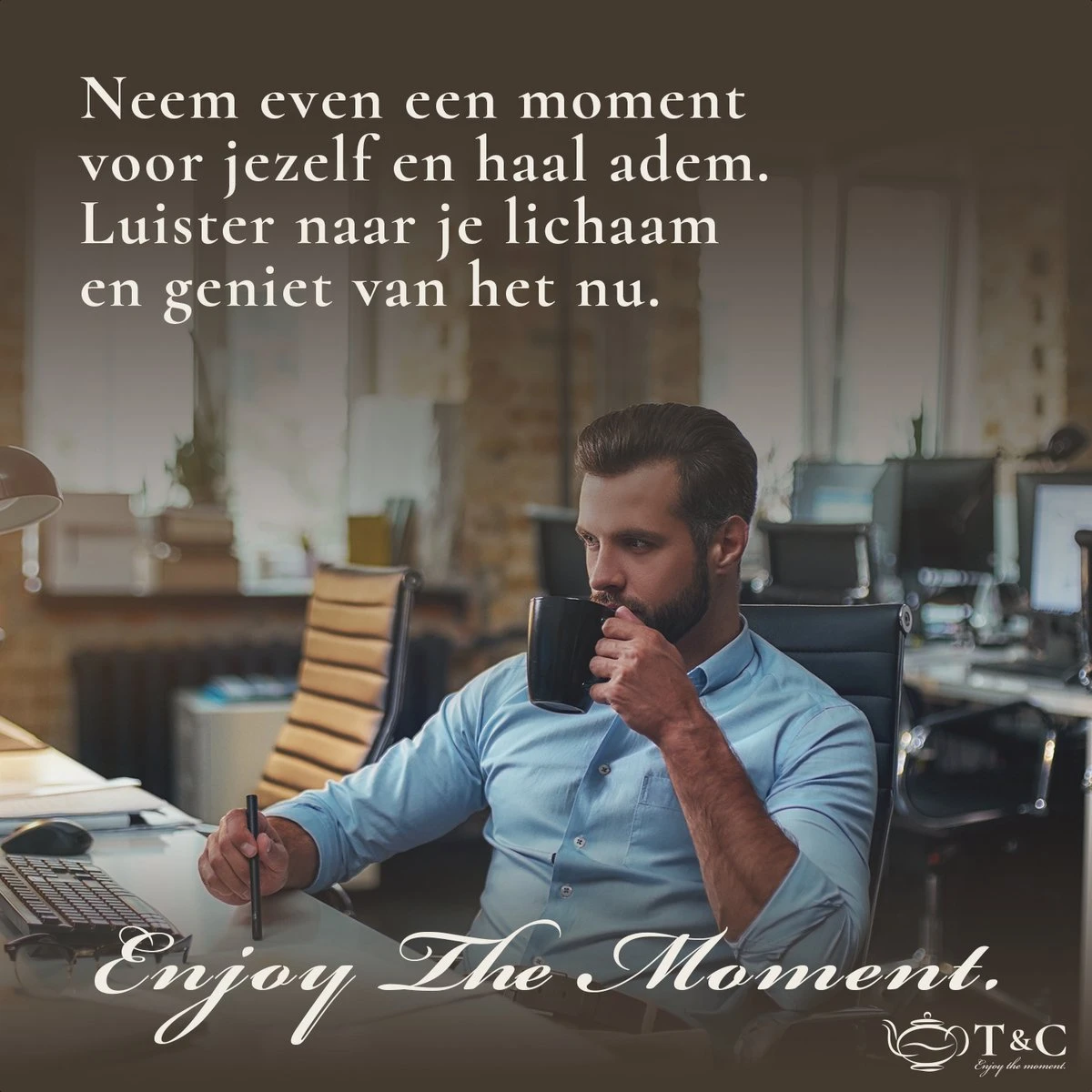 T&C Theepot Met Filter En Dubbelwandig - 1,2L - Matte Grijs 10 T&C Theepot Met Filter En Dubbelwandig - 1,2L - Matte Grijs - Afbeelding 8