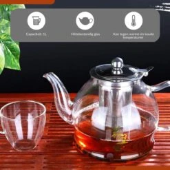 SensaHome - Infuser Theekan/Theepot - Transparant - Glas -Skimask 1200x1200 3379