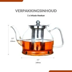 SensaHome - Infuser Theekan/Theepot - Transparant - Glas -Skimask 1200x1200 3384