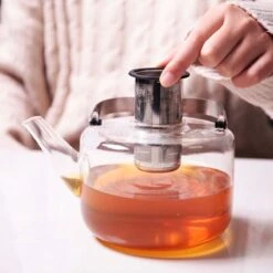 Viva Scandinavia Bjorn Theepot - Glas - Met Filter - 1,2 L - Transparant -Skimask 1200x1200 3420