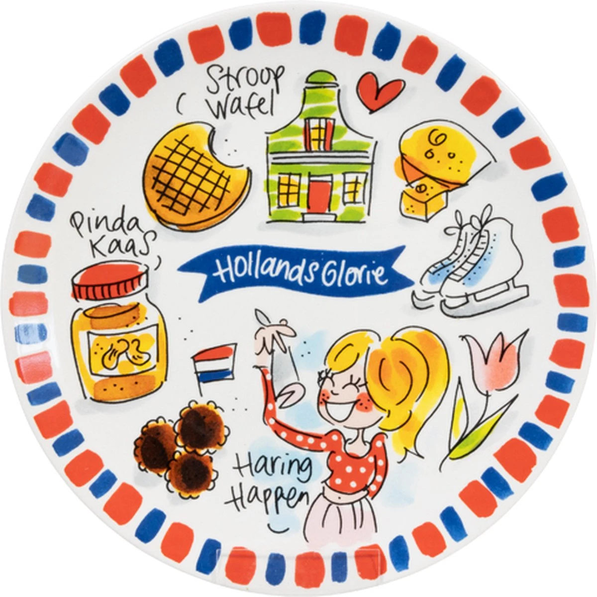 Blond Amsterdam Specials Hollands Glorie Bord ø18cm 3 Blond Amsterdam Specials Hollands Glorie Bord ø18cm