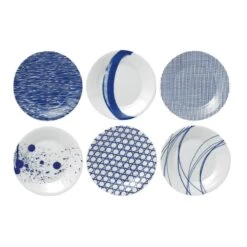 Royal Doulton Pacific - Gebaksbordjes Set - Porselein - Wit / Blauw - ⌀ 16 Cm - 6 Stuks 15 Royal Doulton Pacific - Gebaksbordjes Set - Porselein - Wit / Blauw - ⌀ 16 Cm - 6 Stuks -Skimask 1200x1200 3465