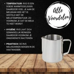 Merkloos Pazzo Goods - Melkkan - Melkkannetje Opschuim - Zilver - 350 Ml - Premium Kwaliteit - RVS - 11 Merkloos Pazzo Goods - Melkkan - Melkkannetje Opschuim - Zilver - 350 Ml - Premium Kwaliteit - RVS - -Skimask 1200x1200 3527