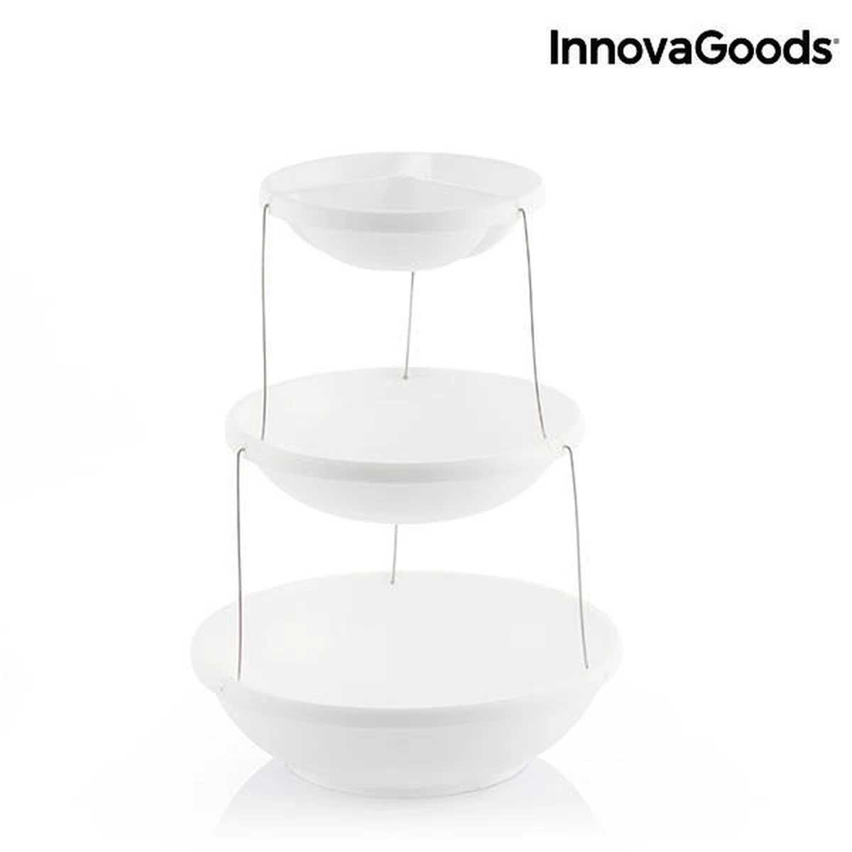 InnovaGoods Draaibare Opvouwbare Kommenset 10 InnovaGoods Draaibare Opvouwbare Kommenset - Afbeelding 8