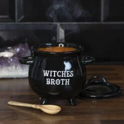 Something Different Soepkom Witches Broth Cauldron With Broom Spoon Zwart 10 Something Different Soepkom Witches Broth Cauldron With Broom Spoon Zwart -Skimask 1200x1200 3578
