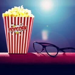 50 Duurzame Popcorn Bakjes (18x10cm) - Popcorn Zakjes Voor Filmavonden, Feestjes - Ook Geschickt Als Snoepbakje Of Feestzakje Voor Kinderen -Skimask 1200x1200 3653