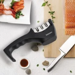 Dykemann Messenslijper - Doortrekslijper - 3 Verschillende Slijpkoppen - Antislip Voet - RVS - Met Anti-snij Handschoen & E-Book -Skimask 1200x1200 367