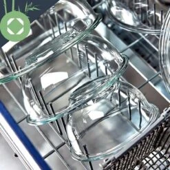 Klarstein Glazen Serveerschaal Met Bamboe Deksel - Afwasmachinebestendig - Veelzijdig Inzetbaar 12 Klarstein Glazen Serveerschaal Met Bamboe Deksel - Afwasmachinebestendig - Veelzijdig Inzetbaar -Skimask 1200x1200 3672