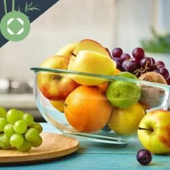 Klarstein Glazen Serveerschaal Met Bamboe Deksel - Afwasmachinebestendig - Veelzijdig Inzetbaar 17 Klarstein Glazen Serveerschaal Met Bamboe Deksel - Afwasmachinebestendig - Veelzijdig Inzetbaar -Skimask 1200x1200 3676