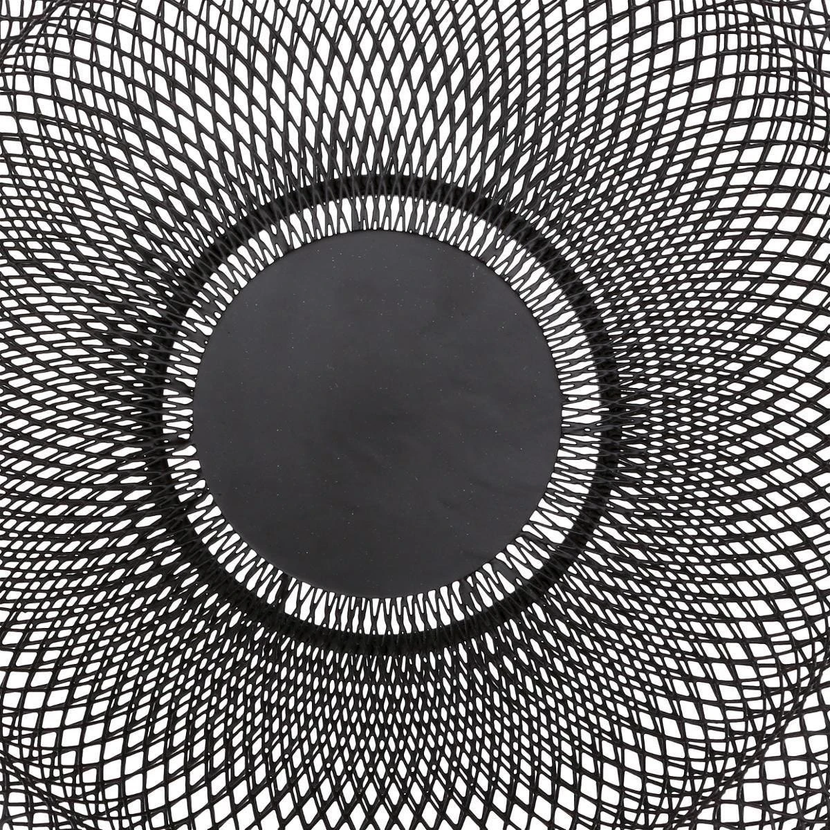 Fruitschaal/fruitmand Rond Zwart Metaal 27 Cm - Fruitschalen/fruitmanden - Draadmand Van Metaal 4 Fruitschaal/fruitmand Rond Zwart Metaal 27 Cm - Fruitschalen/fruitmanden - Draadmand Van Metaal - Afbeelding 2