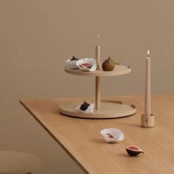 DesignBite Cake Stand - Etagere 2 Lagen Metaal Latte -Skimask 1200x1200 3889