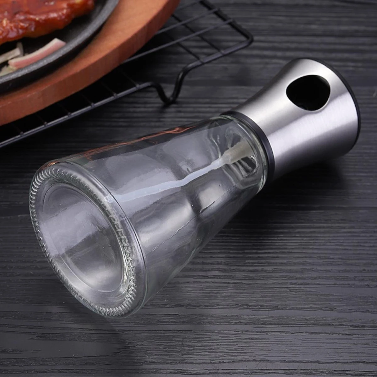 Olijfolie Sprayer – Olijfolie Verstuiver – Olijfolie Spray – Oliespray – Navulbaar – Inclusief Passende Trechter – 200ml 5 Olijfolie Sprayer – Olijfolie Verstuiver – Olijfolie Spray – Oliespray – Navulbaar – Inclusief Passende Trechter – 200ml - Afbeelding 3