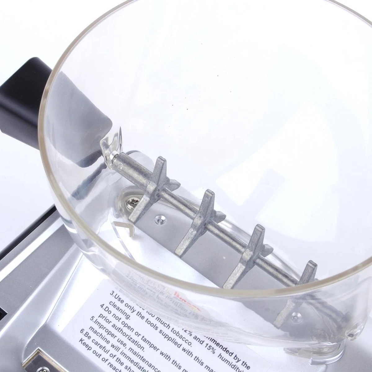 Professionele Elektrische Sigaretten Maker - Sigaretten Roller - Sigaretten Schieter - Automatisch - Zilver 5 Professionele Elektrische Sigaretten Maker - Sigaretten Roller - Sigaretten Schieter - Automatisch - Zilver - Afbeelding 3