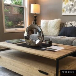 Four Love Placemats Kunststof - Kleur Zwart - Set Van 4 Stuks - Anti Slip Tafelbeschermer - Tafel Decoratie - Housewarming Cadeau - 45 X 30 Cm -Skimask 1200x1200 3962