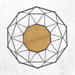 Chefarone Fruitschaal Zwart - Fruitmand - Groentemand - Broodmand - Metaal & Hout -Skimask 1200x1200 3994