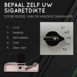 Elektrische Sigarettenmaker – Sigaretten Maker Electrisch – RVS – Sigaretten – Krachtige Motor - Electrische Sigarettenmachine – 25x13x8 Cm 12 Elektrische Sigarettenmaker – Sigaretten Maker Electrisch – RVS – Sigaretten – Krachtige Motor - Electrische Sigarettenmachine – 25x13x8 Cm -Skimask 1200x1200 4073
