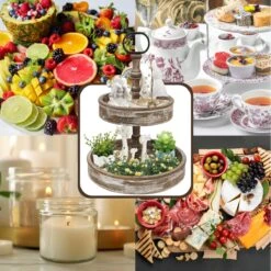 Pazzo Goods - Etagere - 2 Laags - Landelijk - Houten Etagere - -Skimask 1200x1200 4113